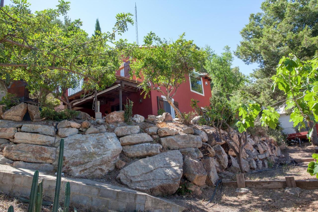 Ca Carmela, Casa Con Encanto Con Piscina "Parque Natural Sierra Calderona" บาเลนเซีย ภายนอก รูปภาพ